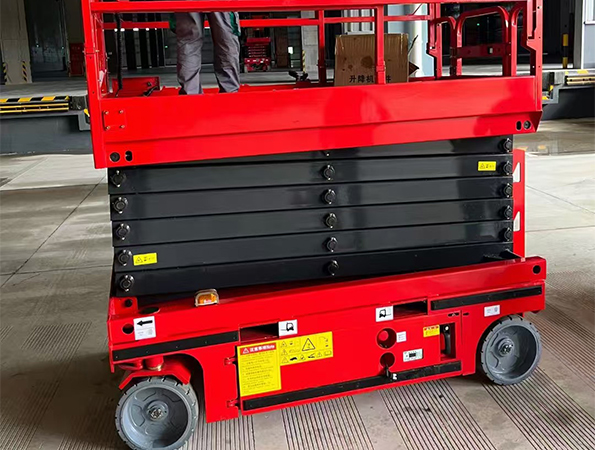 剪叉式升降機結構原理